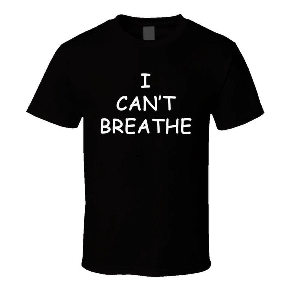 I Cant Breathe - Derrick Rose Chicago Bulls Inspired White Font T Shirt